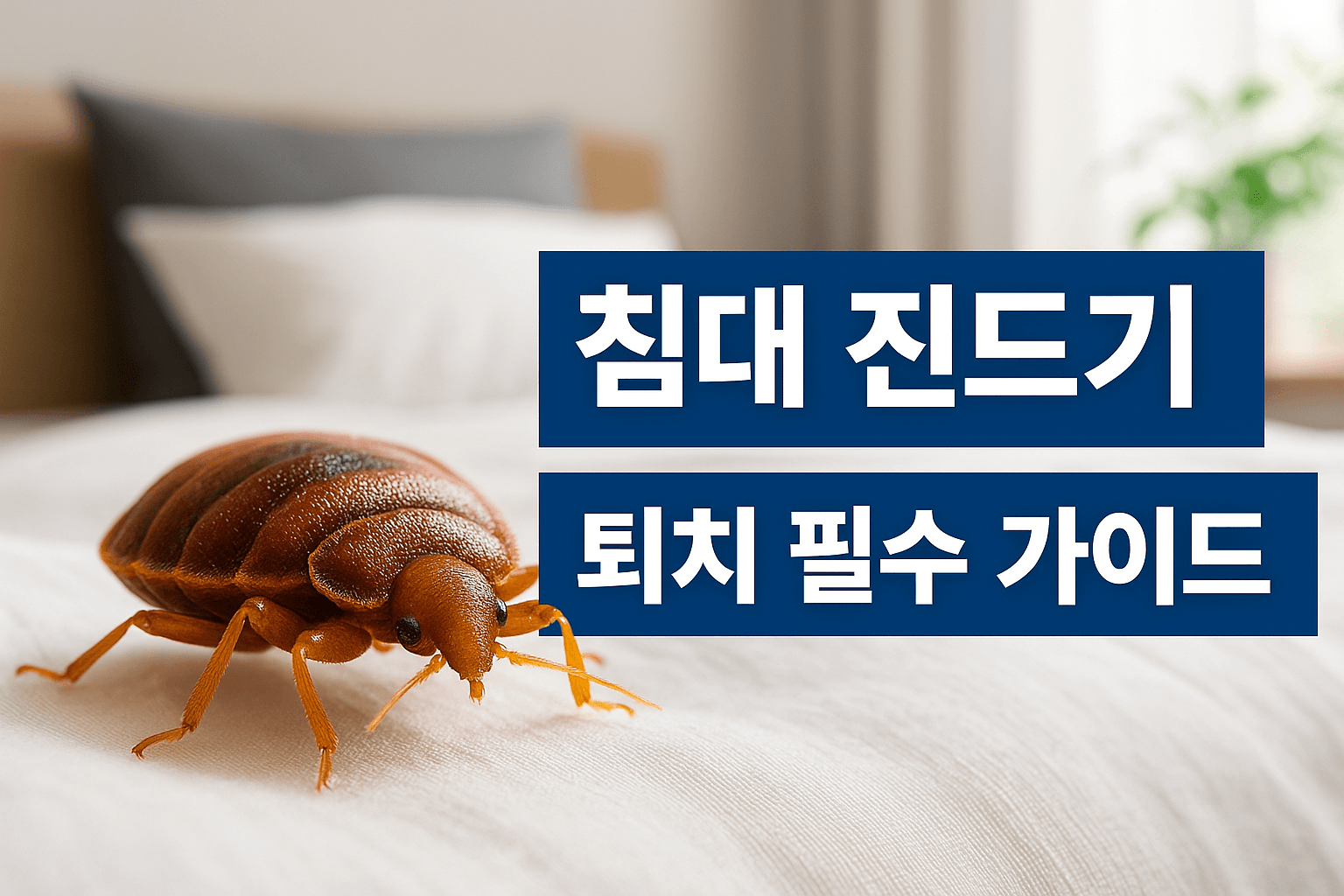침대 진드기 퇴치 가이드, 진드기 제거 방법