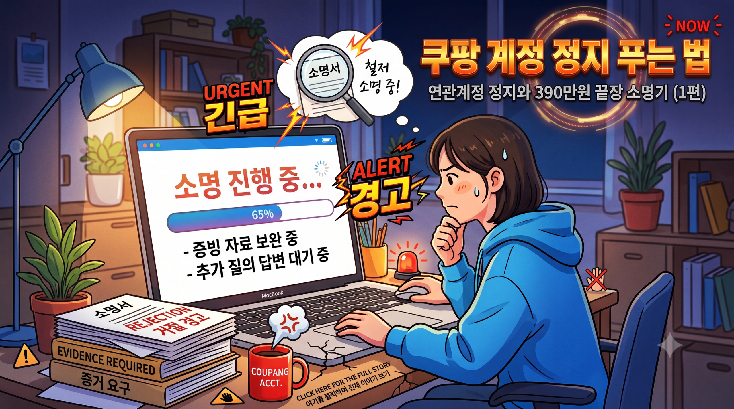 쿠팡 계정 정지 소명
