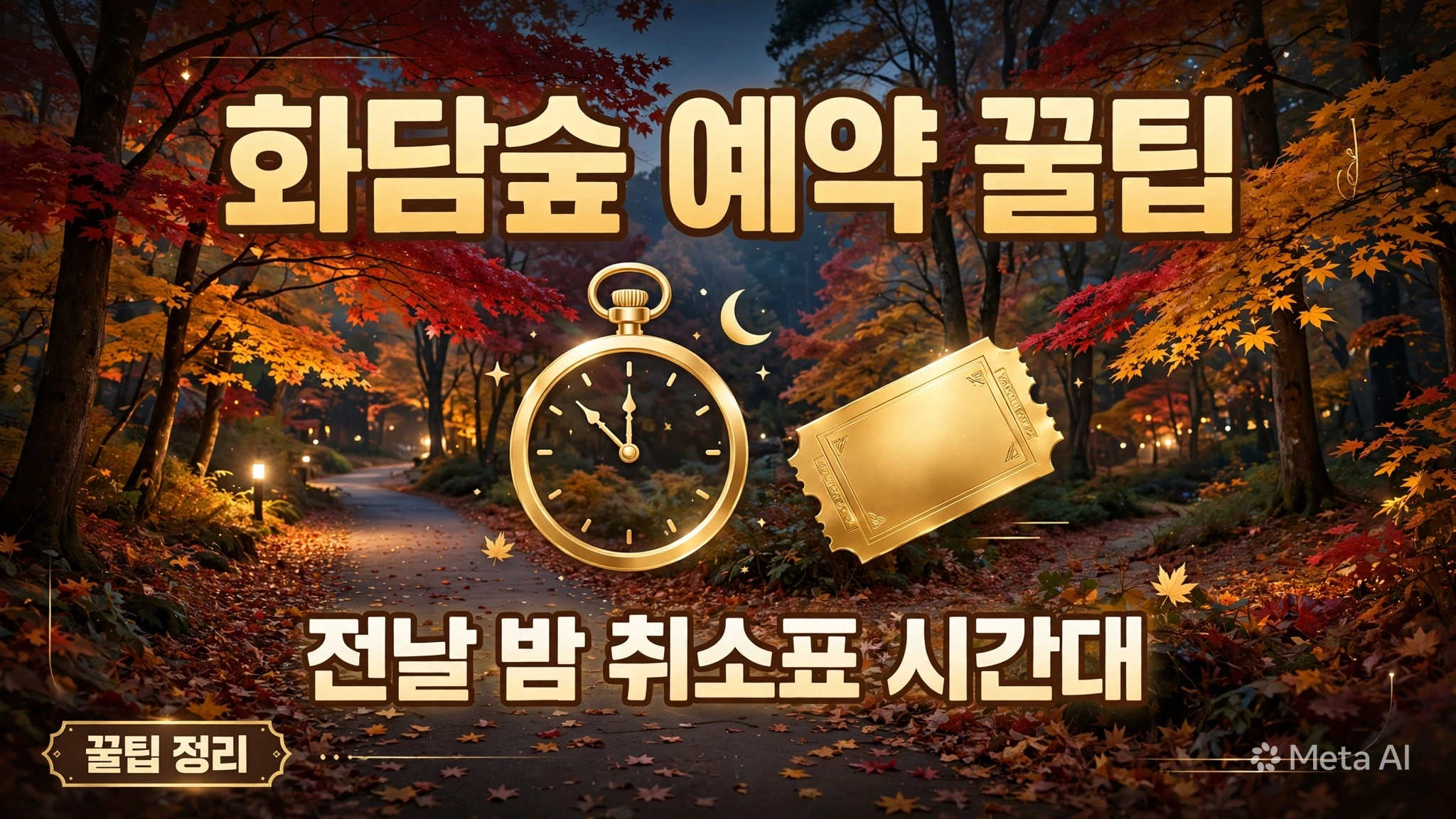 화담숲 예약